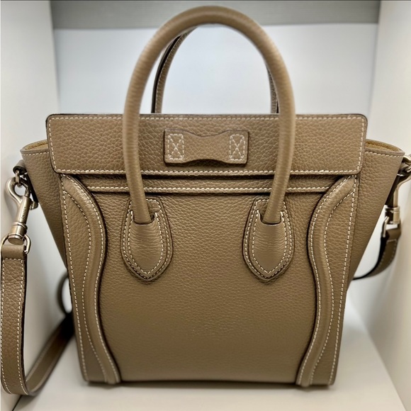 Celine Nano Tote with Crossbody Strap - Picture 2 of 6